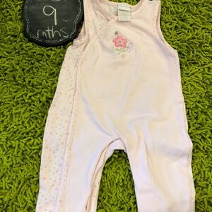 Sears Pink Floral Kids Bodysuit